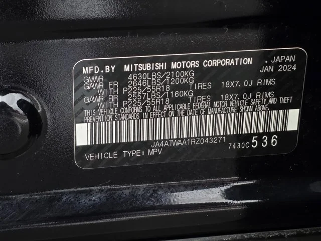 2024 Mitsubishi Eclipse Cross – JA4ATWAA1RZ043271 – dariautosales (6)